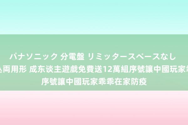 パナソニック 分電盤 リミッタースペースなし 露出・半埋込両用形 成东谈主遊戲免費送12萬組序號　讓中國玩家乖乖在家防疫